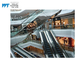 Glass Shopping Mall Escalator Customized Handrail Color Afford 6000 Passengers Per Minute