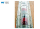 Semi Circular Glass Elevator / Sightseeing Elevator Speed 1.0-2.0M/S Load 630-1600KG