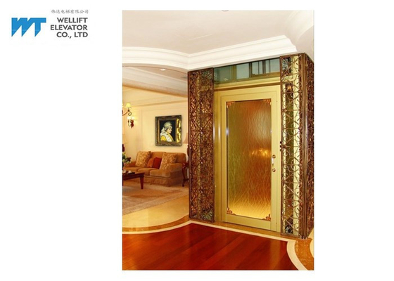 High End Villa Home Elevators And Lifts Adopts Gearless Drive Main Power 380V / 220V