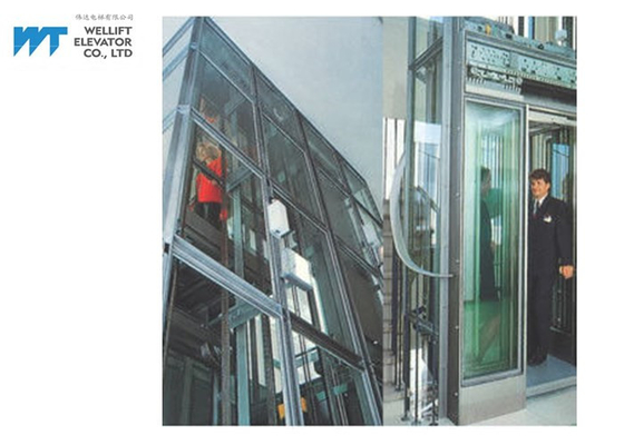 Energy Saving Passenger Electric Traction Elevator Center / Side Opening Way