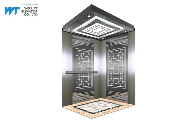 Luxury Cabin Optional High Quality for Hotel and Commercial Building Passenger Elevator