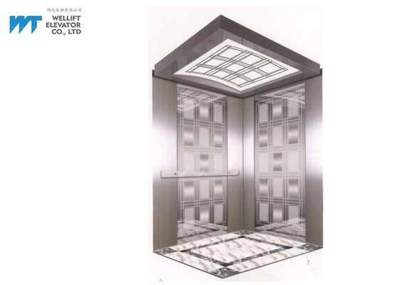 Stereoscopic Vision Elevator Cabin Decoration For High End Commercial Buildings