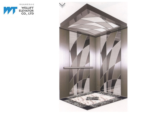 Stereoscopic Vision Elevator Cabin Decoration for Modern Hotel Elevator