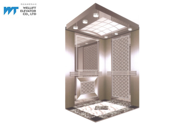 Elevator Cabin Decoration Simple and Generous Mirror Design for Elevator