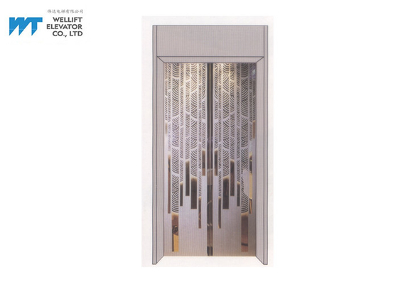 Elevator Cabin Decoration with Luxury Elevator Door for Modern Hotel Elevator