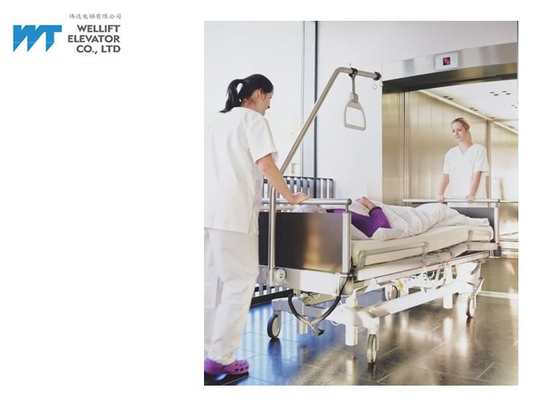 Reliable Considerate Hospital Bed Elevator Large Side Opening Door Customized Rated Speed