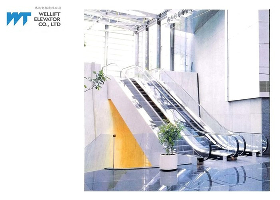 Comfortable Shopping Mall Escalator Superior Performance Rated Speed 0.5 m/s