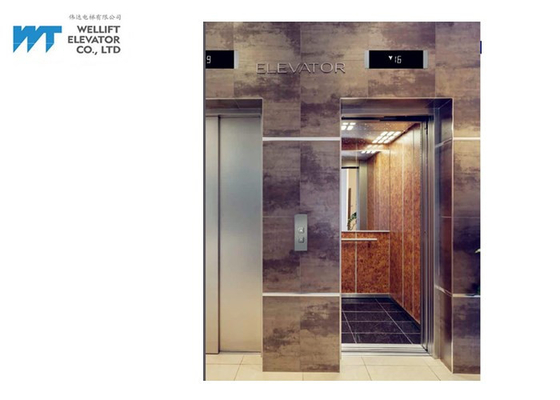 Duplex Control Gearless Drive Luxury Passenger Elevator