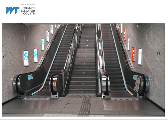 VF Drive 1000mm Width Aluminum Step Electric Escalator