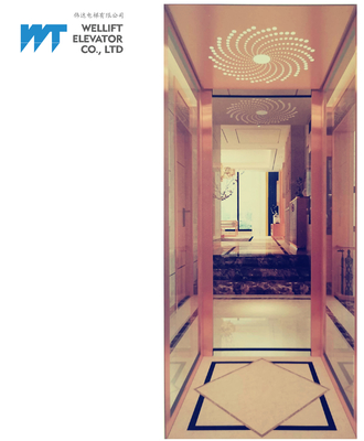 320kg 400kg 304 Stainless Steel Villa Elevator With VVVF Controller