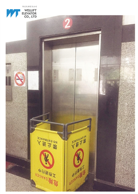 VVVF Control 630kg 1.5m/s Luxury Passenger Elevator