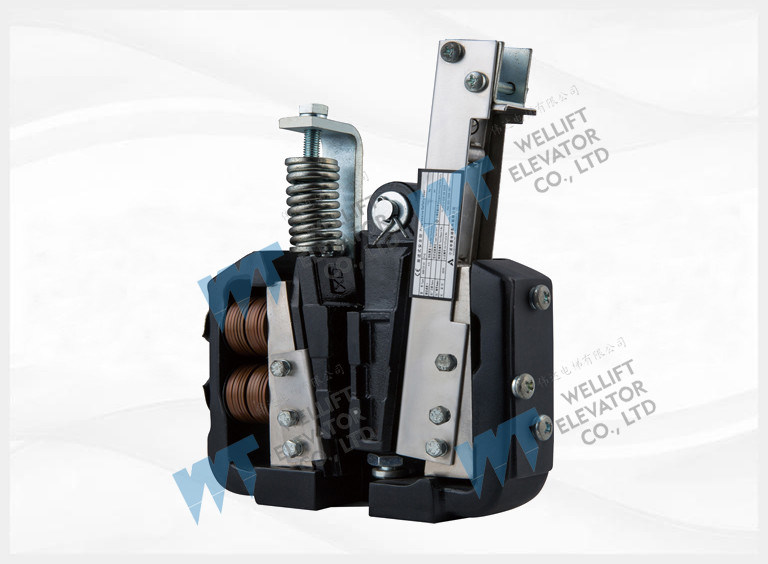 Rated Speed ≤2.5M/S Progressive Safety Gear , Elevator Car Parts Pull