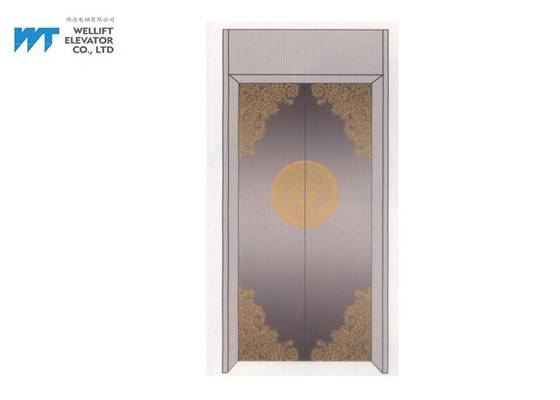 Elevator Cabin Decoration with Luxury Elevator Door for Modern Hotel Elevator