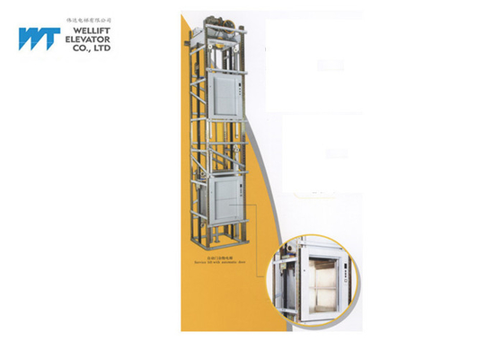 Automatic Opening Door Dumbwaiter Elevator Max Load 200KG Window Type Speed ≤1.0 M/S