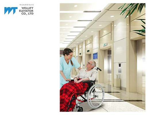 High Efficiency Hospital Bed Elevator With Group Control Management System